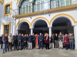 Minuto de silencio por las víctimas del accidente de tren en Adamuz