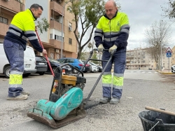 Plan extraordinario de arreglo de asfalto tras las lluvias