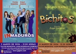 Inmaduros y Bichitos en el teatro municipal