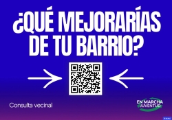 Campaña en los barrios de Juventud en Marcha