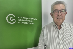Carlos Toscano, presidente de la AECC Dos Hermanas