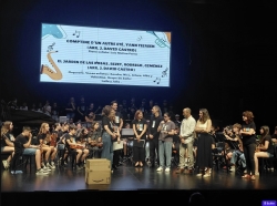 El conservatorio despidió el curso en el teatro