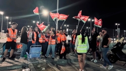 La huelga del sector logístico en Sevilla encara su tercer día con visiones opuestas sobre su impacto
