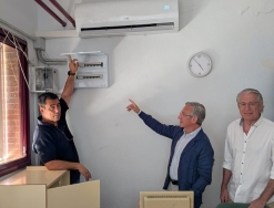 La Junta invierte 179.000 euros en climatización y digitalización del IES Torre de Herberos de Dos Hermanas