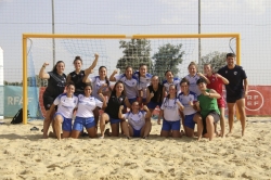 El Ciudad de Dos Hermanas femenino hace historia en el fútbol playa