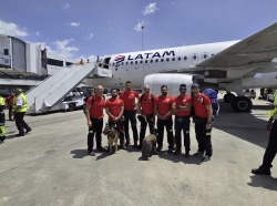 Bomberos de Dos Hermanas ayudan con los rescates en Venezuela