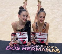 Brillante semana de competición para la rítmica nazarena