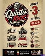 El IX Quinto Rock Festival se celebrará el próximo día 3 de octubre