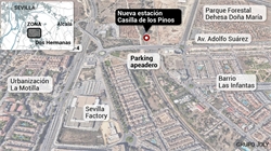 Transportes adjudica la construcción de la nueva estación de Cercanías de Dos Hermanas por más de 18 millones de euros