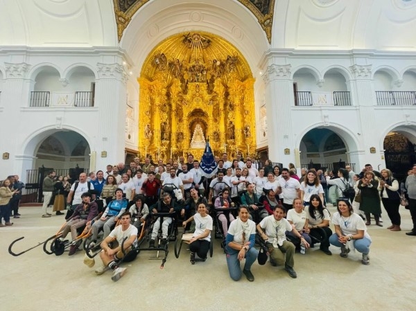 Aspace realiza su primer Camino del Rocío