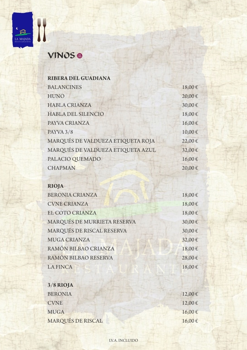 restaurantes trujillo, menús celebraciones trujillo, menús grupos trujillo, bares trujillo