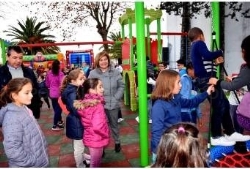 Diputación de Cáceres cumple el sueño de Ricardo, un nuevo parque para su pueblo, Pueblonuevo de Miramontes
