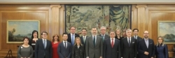 Su Majestad el Rey recibe a los Alcaldes de las Ciudades Patrimonio de la Humanidad de España
