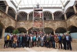 La Diputación distribuye 228 andamios entre los municipios de la provincia para contribuir a la seguridad laboral.