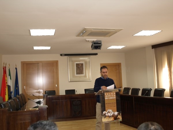 Presentación en el Salón de Plenos del Ayuntamiento la primera edición del Salón Ibérico del Caballo
