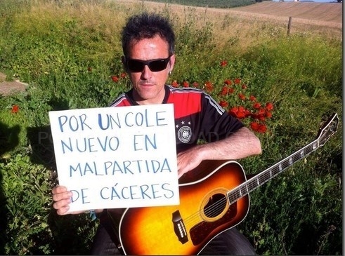 Gecko Turner pide un nuevo colegio para Malpartida de Cáceres