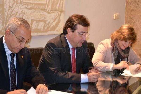 Firmado un convenio entre la Junta de Extremadura y el COE para promover el deporte olímpico en la región