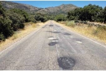 Esta semana comienzan las obras de rehabilitación de cinco carreteras con un presupuesto de más de un millón de euros.