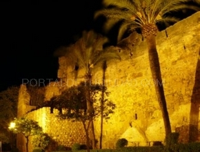 Restos de un castillo árabe