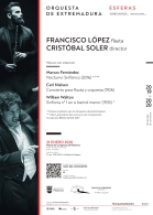 Orquesta de Extremadura, Francisco López y Cristóbal Soler
