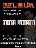 Alvaro Llorente en Sala Delirium