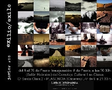 El joven artista Javier Roz expone en Plasencia su trabajo "Exilio exile" sobre la emigración en busca de mejor vida