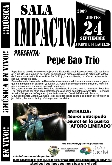 Concierto de Pepe Bao Trio