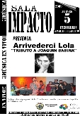 Concierto de Arrivederci Lola "Tributo a Joaquin Sábina"