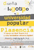 Concurso para la creacción de un logotipo de la universidad popular de Plasencia