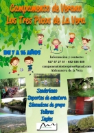 Campamento de verano 2016, de 7 a 16 años