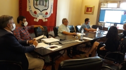 El Alcalde se reúne con agentes sociales para exigir al Gobierno que ponga en marcha de manera inmediata los servicios ferroviarios