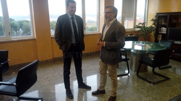 CHT se compromete con el Alcalde a visitar Plasencia en Noviembre para valorar las intervenciones a realizar en el Río Jerte.