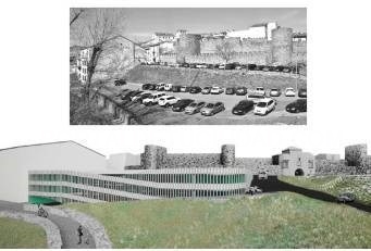 Ayuntamiento de Plasencia y Diputación, se reúnen para abordar las obras del aparcamiento de Eulogio González.