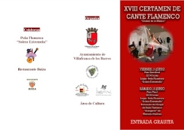 XVIII Certamen de Cante Flamenco “Ciudad de la Música”