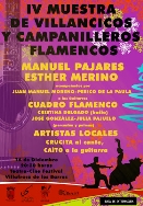 IV MUESTRA DE VILLANCICOS Y CAMPANILLEROS FLAMENCOS.