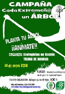 Ecologistas en Acción de Extremadura continúa este año 2018 con las plantaciones participativas dentro de la Campaña “Cada Extremeño/a, un Árbol”.