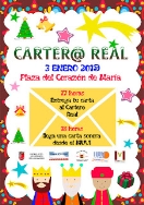 Un Cartero y una Cartera Real estarán el próximo 3 de enero en la Plaza del Corazón de María a partir de las 17.00h.