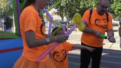 El sábado por la tarde se inauguró, en las puertas del Centro de Salud, un Corazón Euexiano Solidario.