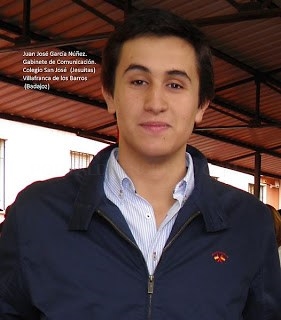 EL ALUMNO DEL COLEGIO SAN JOSÉ, JUAN JOSÉ GARCÍA NÚÑEZ, PREMIO EXTRAORDINARIO DE BACHILLERATO.