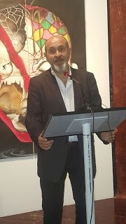 LOS ÓLEOS DE ALFOSO GONZÁLEZ MORENO YA SE PUEDEN VISITAR EN LA CASA DE LA CULTURA.