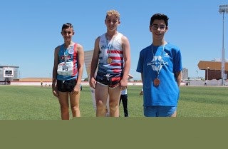 7 pódiums de los atletas infantiles en el Campeonato de Extremadura Judex.