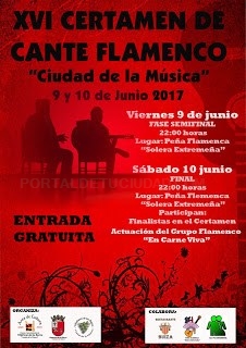 Certamen de Cante Flamenco “Ciudad de la Música”.