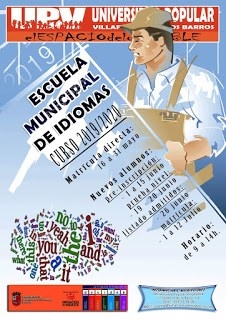 La Universidad Popular de Villafranca de los Barros abre el plazo de matriculación para el curso 2019 / 2020 de la Escuela Municipal de Idiomas.