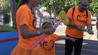 El sábado por la tarde se inauguró, en las puertas del Centro de Salud, un Corazón Euexiano Solidario.