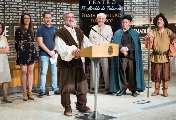 La representación de ‘El alcalde de Zalamea’ llega a su vigesimosexta edición con la declaración como Fiesta de Interés Turístico Nacional