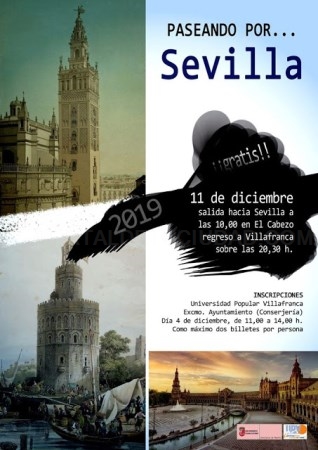 La Concejalía de Mayores y UPV  organiza  paseando por Sevilla