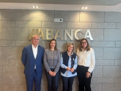 ABANCA da la bienvenida a los nuevos becarios del MUCAF de las universidades de León y Oviedo