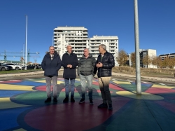 El alcalde de León cifra en ocho millones de euros la inversión en el polideportivo de La Palomera y su entorno