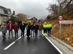 La Diputación de León invierte 1,47 millones de euros en la mejora de la carretera LE-5101 entre Vega de Valcarce y Villasinde