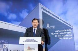 La Junta impulsa en Villadangos un polígono industrial verde y referente del noroeste de España tras una inversión de 100 millones de euros